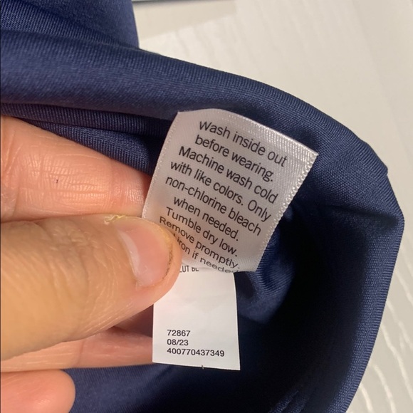 Nine West Women's Navy Blue Sleeveless Top - Picture 7 of 10